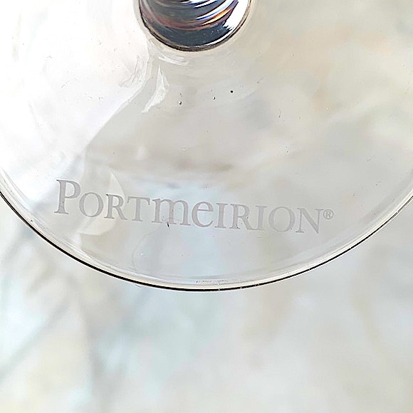 PORTMEIRION BOTANIC GARDEN HYDRANGEA WINE GLASSWARE 16 OZ - Picture 7 of 7